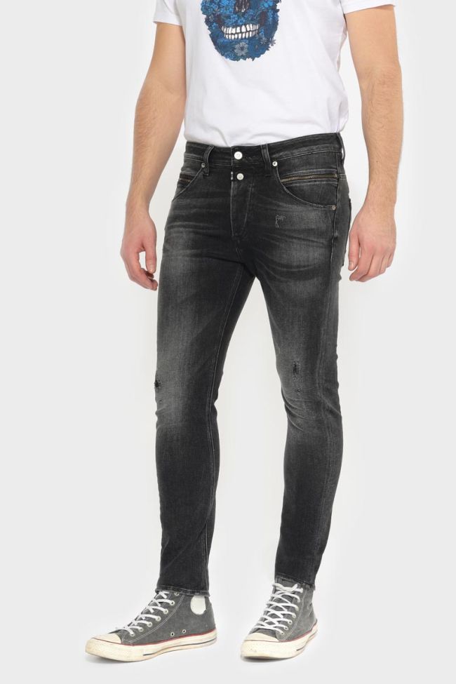 Mitzic 900/16 tapered jeans destroy black N°1