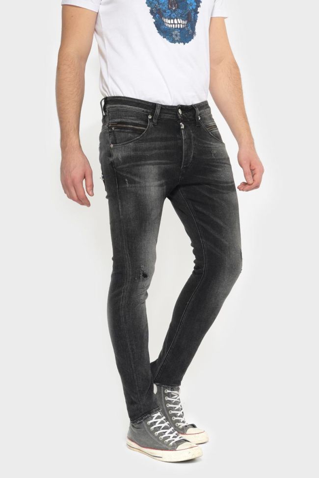 Mitzic 900/16 tapered jeans destroy black N°1