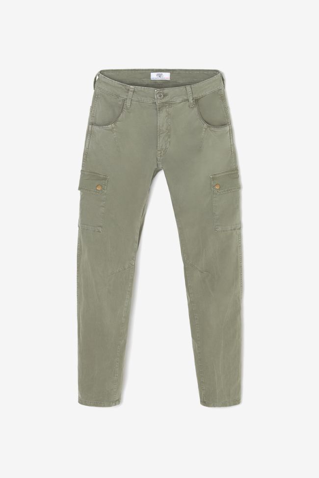 Khaki Rivera cargo trousers