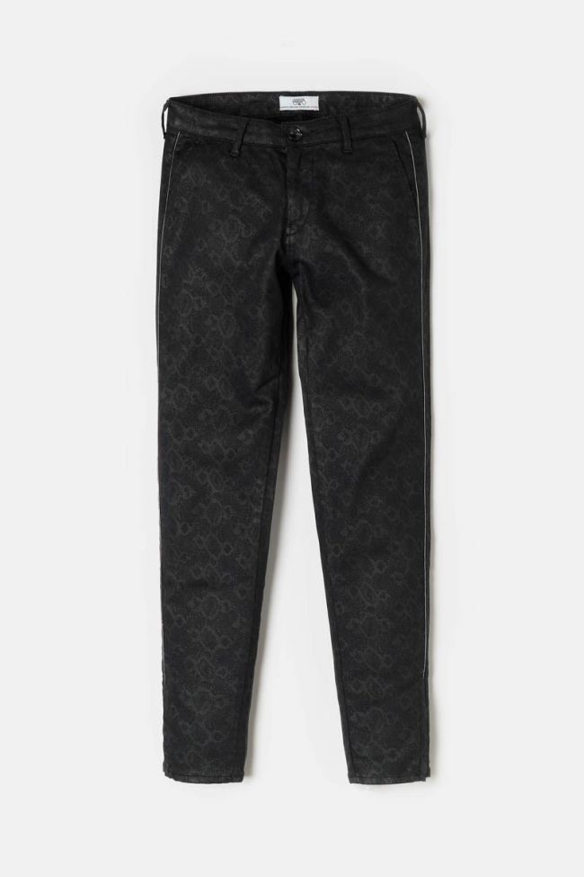 Snakeskin-pattern Rommy trousers