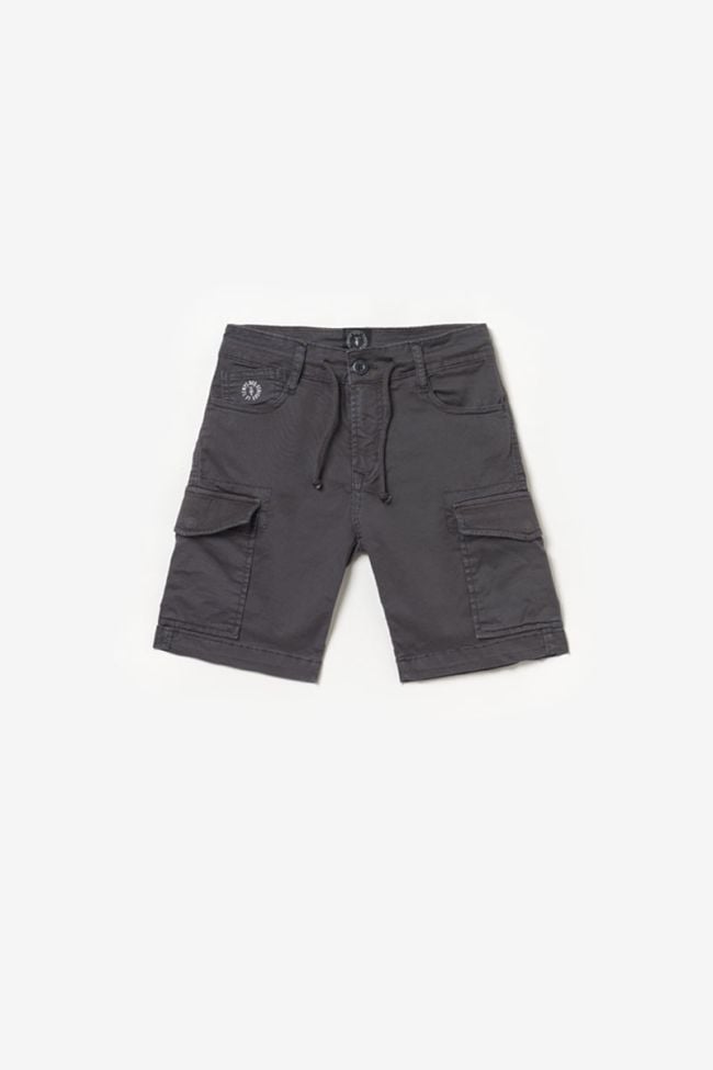 Charcoal grey Moby Bermuda shorts