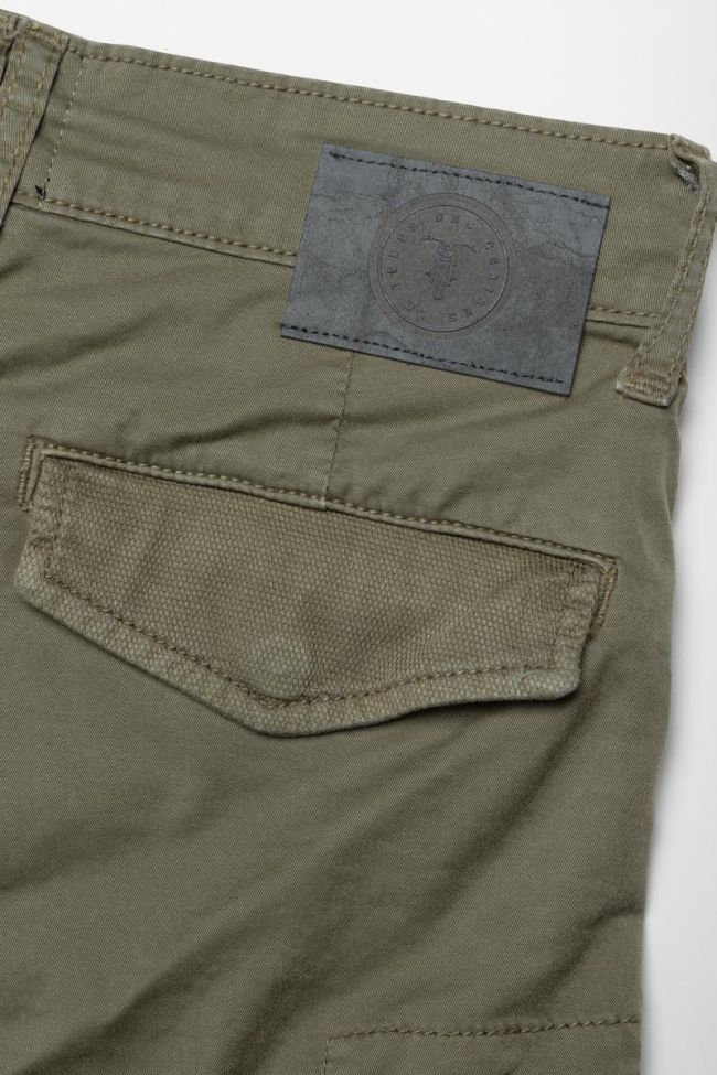 Khaki Moby Bermuda shorts