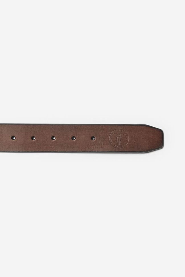 Brown leather Meral belt