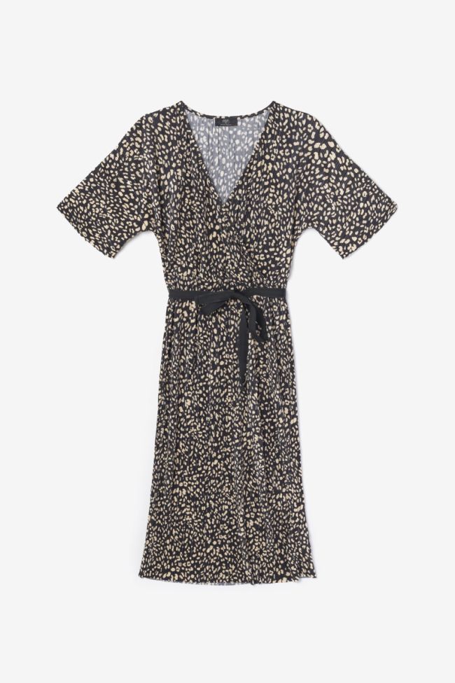 Anie leopard print maxi dress
