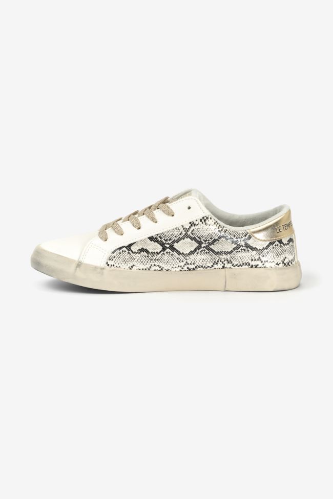 Austin sneakers with python pattern