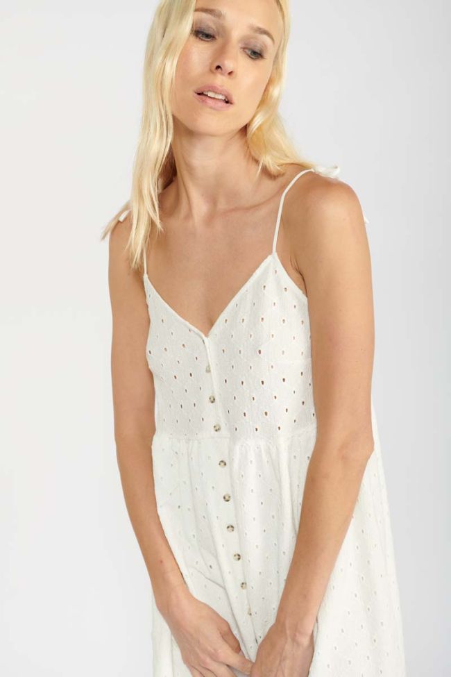 White Crispo dress