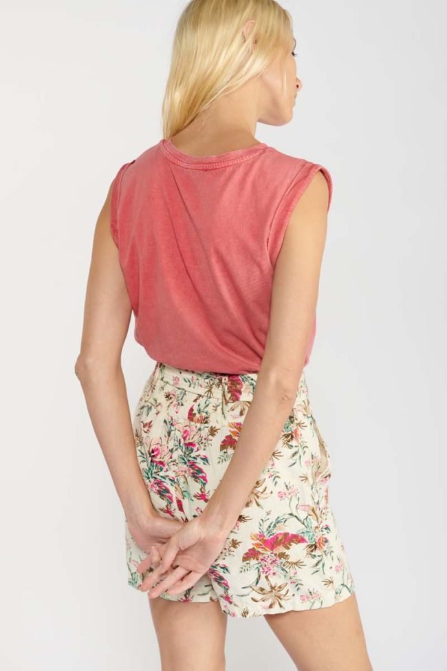 Pink terracotta Laurie top