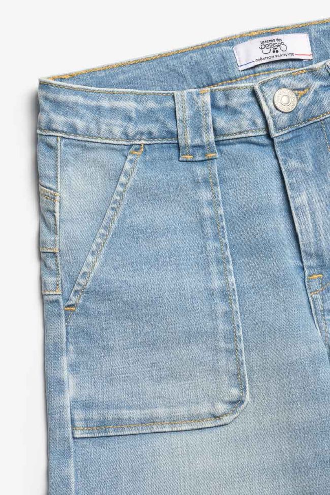 Pulp flare taille haute jeans bleu N°5