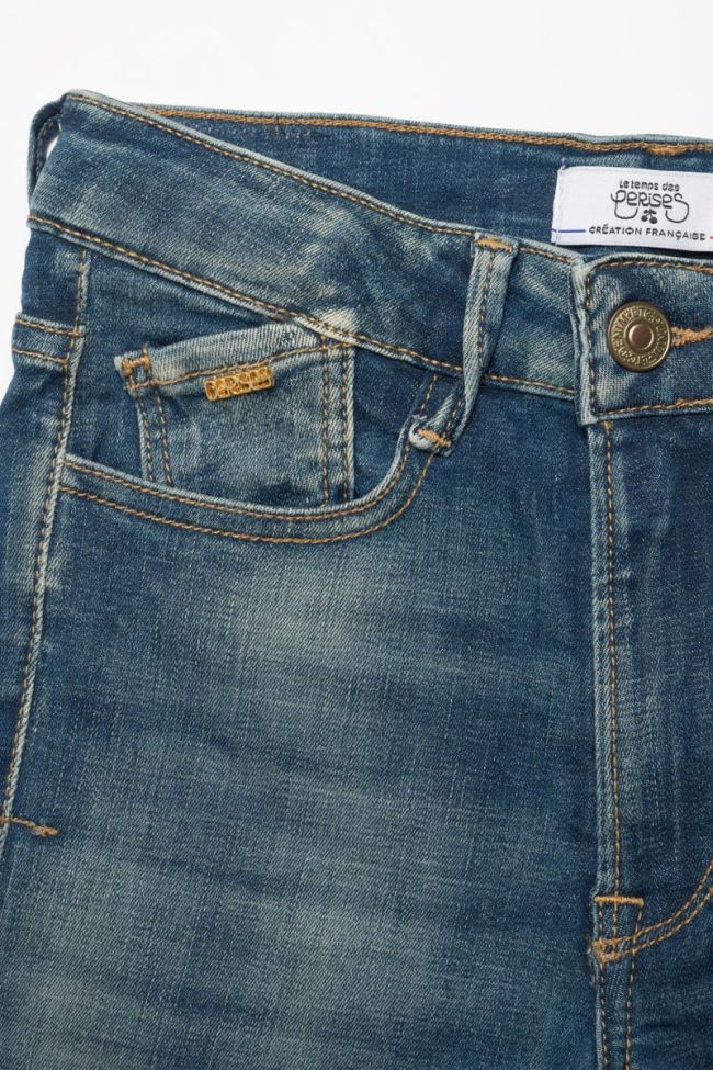 Power skinny high waist jeans vintage blue N°2