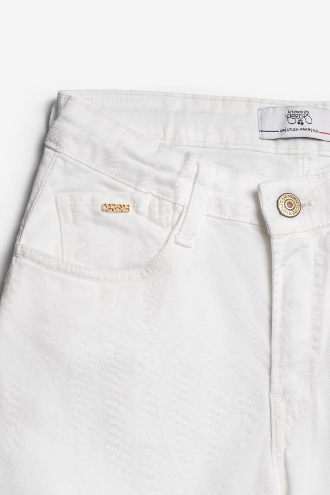 Pulp regular high waist white jeans