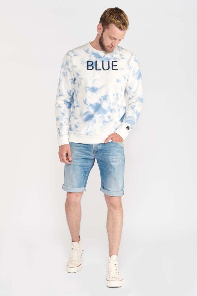 Blue and white Marzac sweatshirt