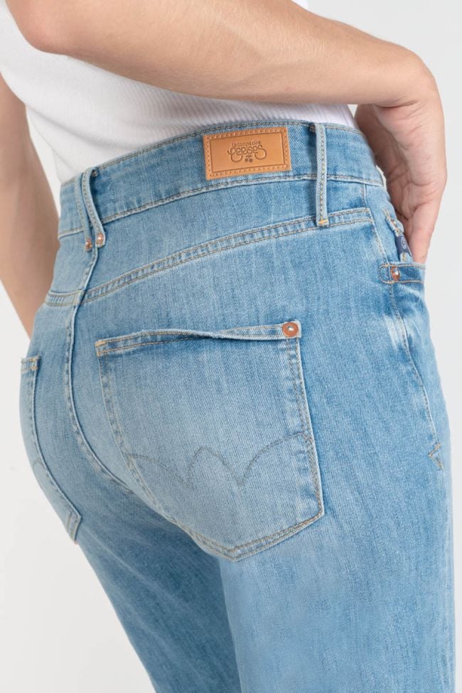 Basic 400/18 mom high waist 7/8th jeans bleu N°4