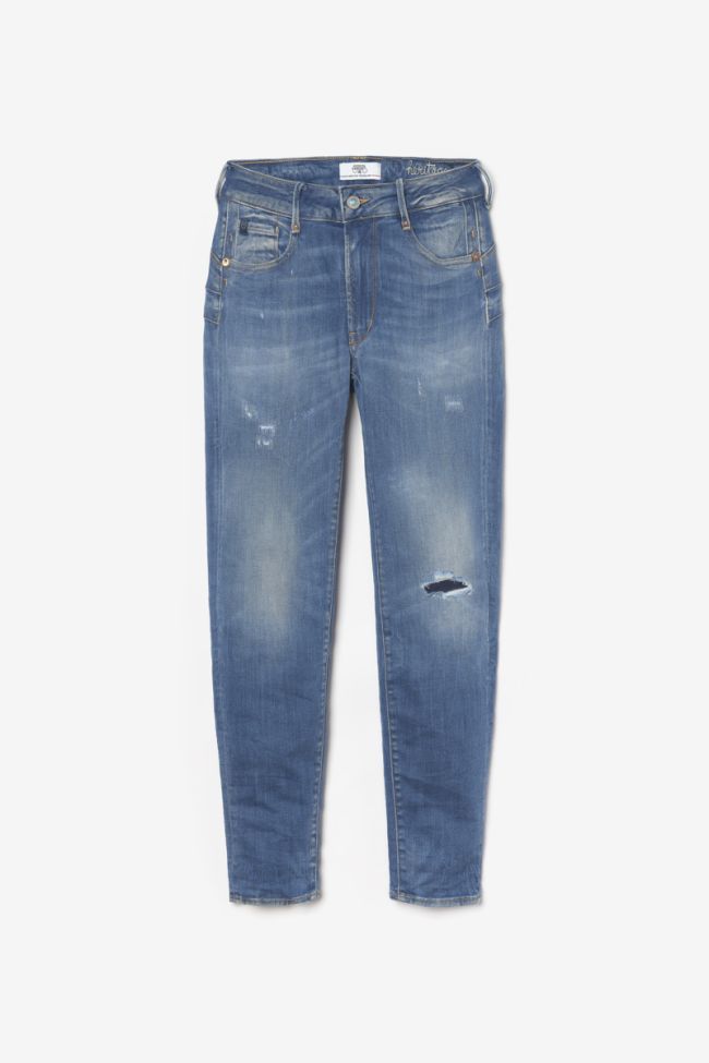 Nin pulp slim high waist 7/8th jeans destroy vintage blue N°3