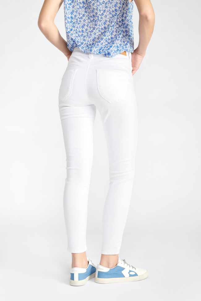 Pulp slim high waist 7/8th jeans white 