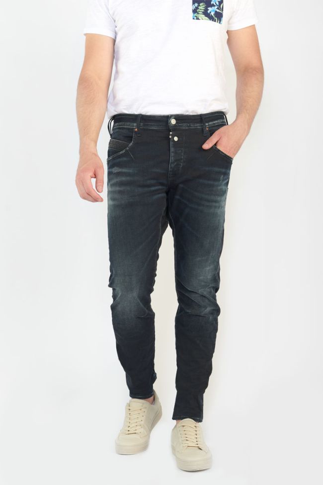 Dalvik 900/3 tapered arched destroy  jeans blue-black N°1