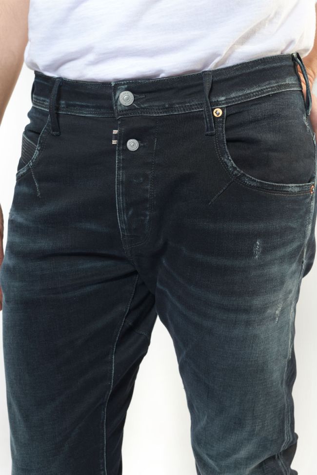 Dalvik 900/3 tapered arched destroy  jeans blue-black N°1