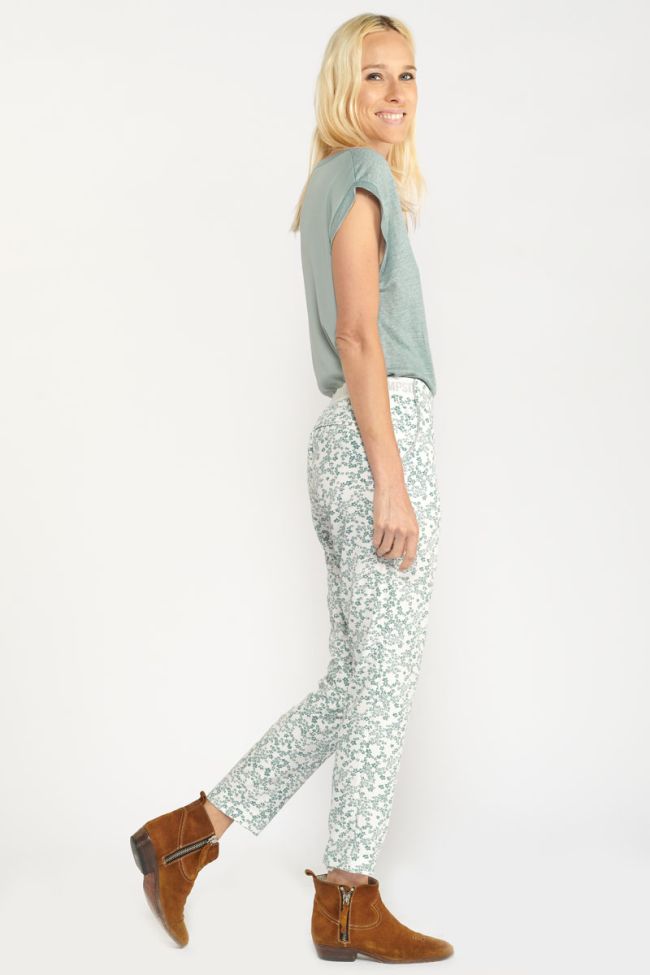 Floral Calmos trousers