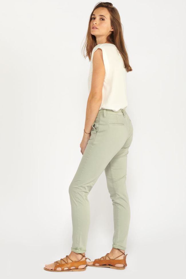 Almond green Dyli trousers