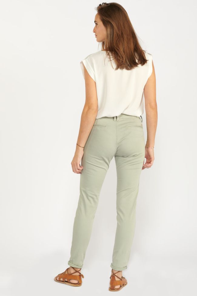 Almond green Dyli trousers