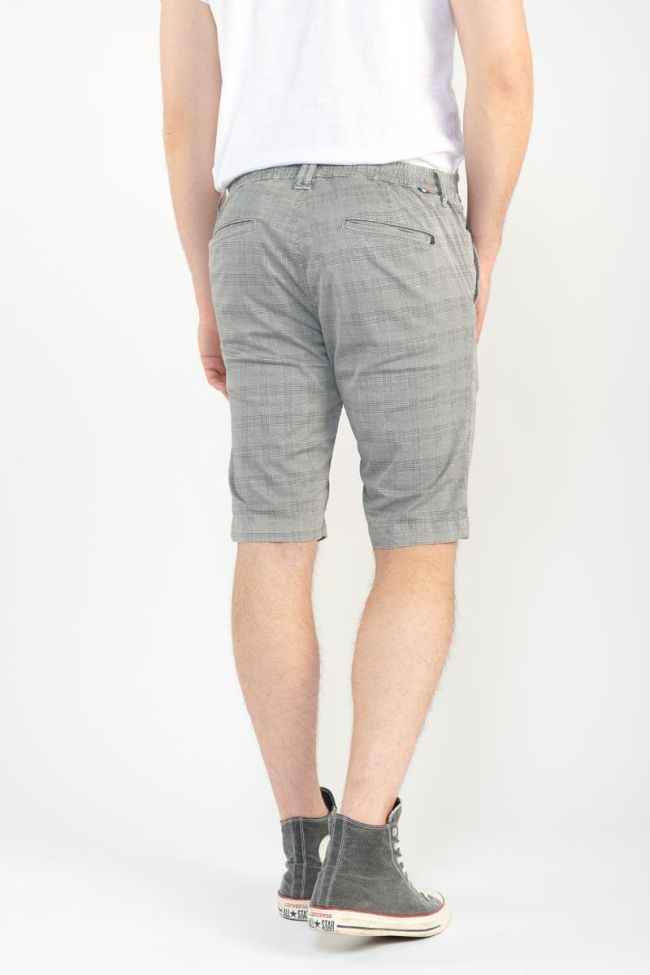 Grey checked Askim Bermuda shorts