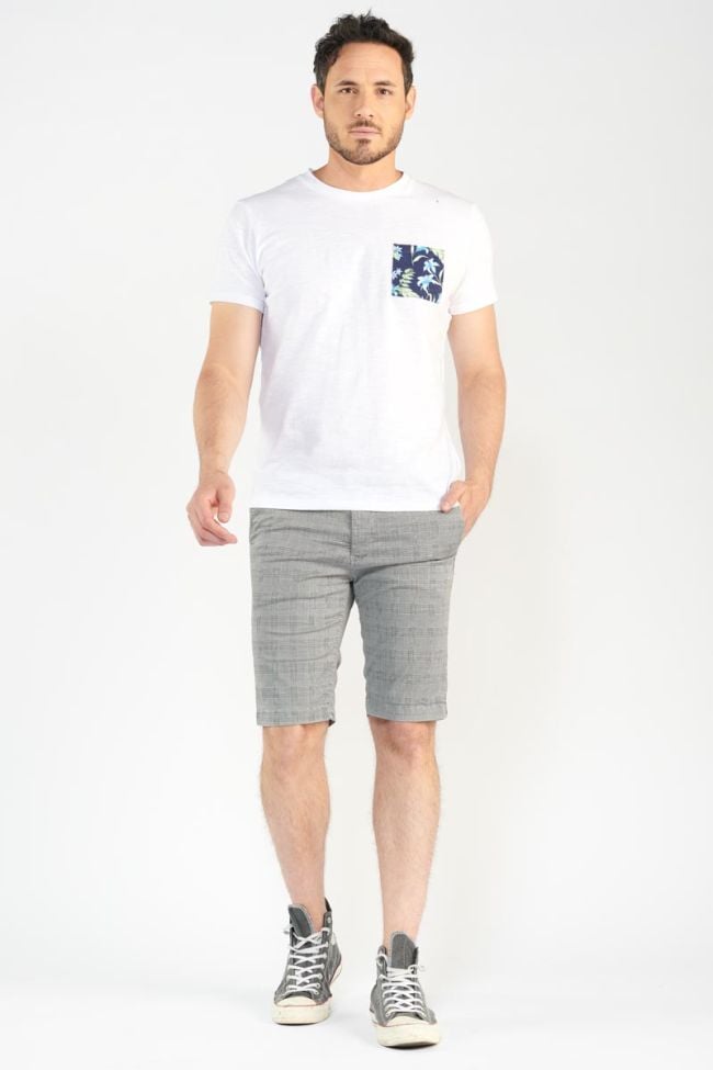 Grey checked Askim Bermuda shorts