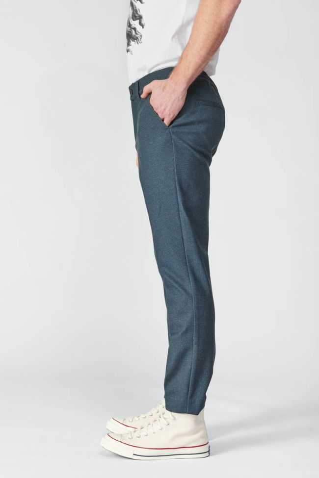 Navy blue marl Bodel trousers