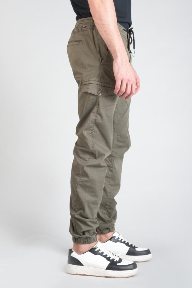 Khaki Vedje cargo trousers