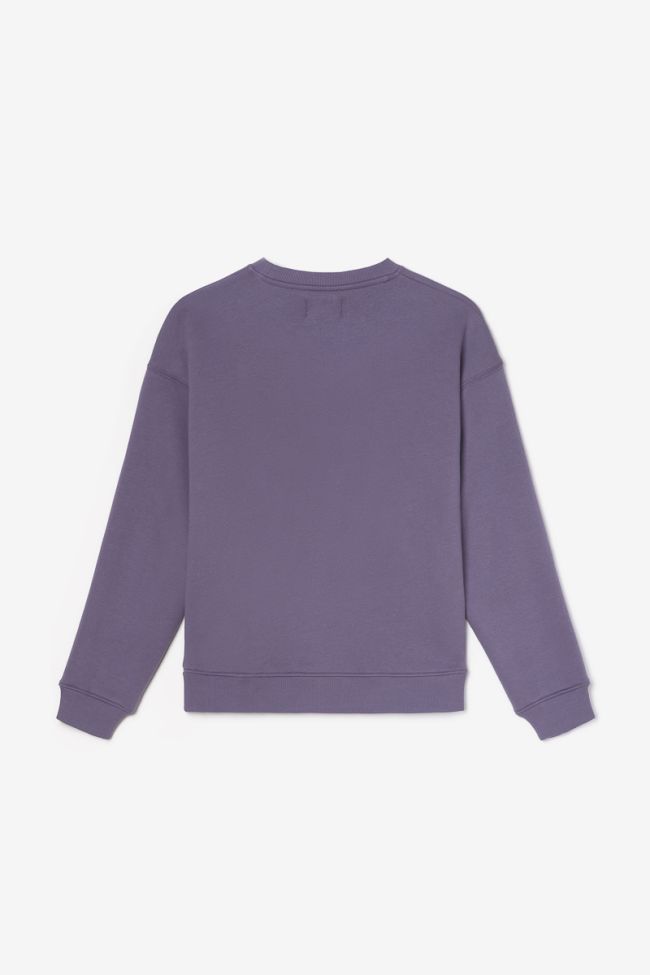 Purple printed Nakabo sweatshirt