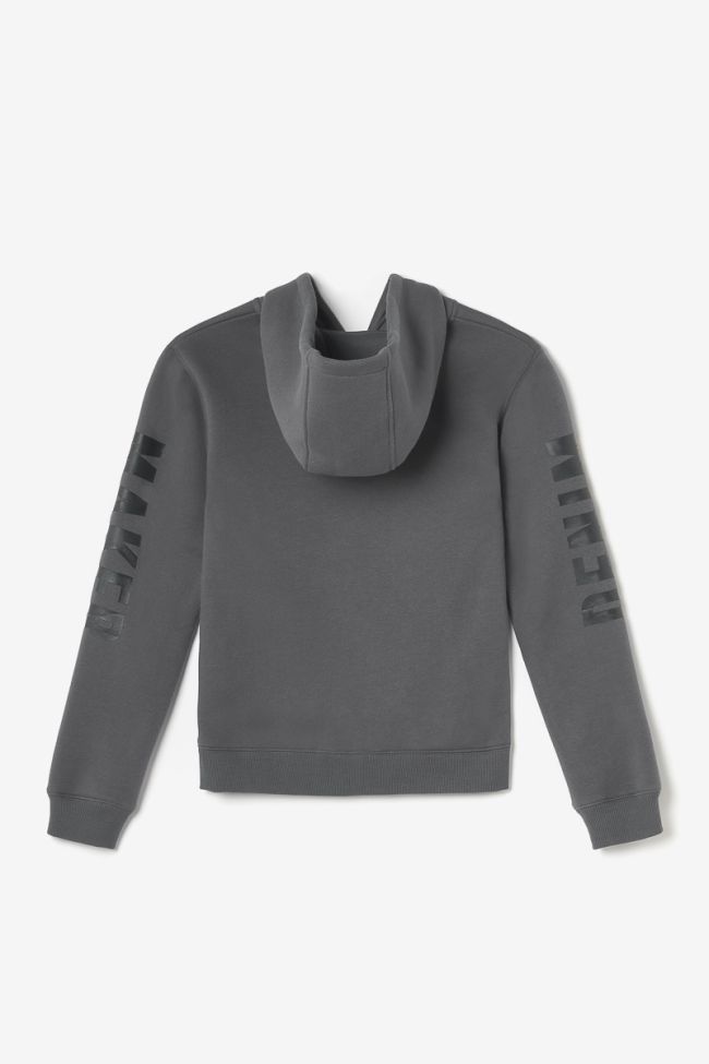 Charcoal grey Yamabo zip-up sweatshirt
