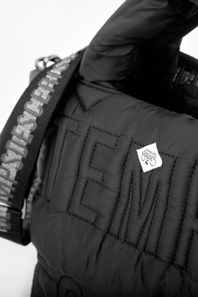 Black quilted Astier bag