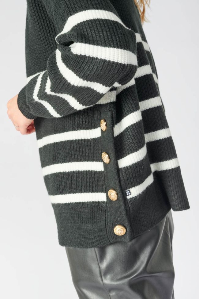 Black striped Kimy jumper