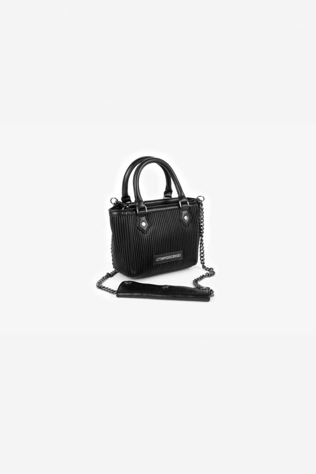 Black pleated Lana bag