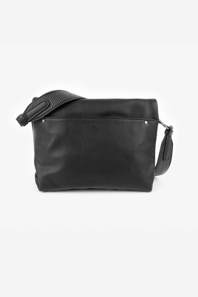 Leter bag black studded