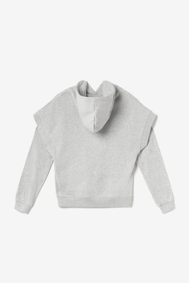 Grey marl 2-in-1 Steffygi sweatshirt