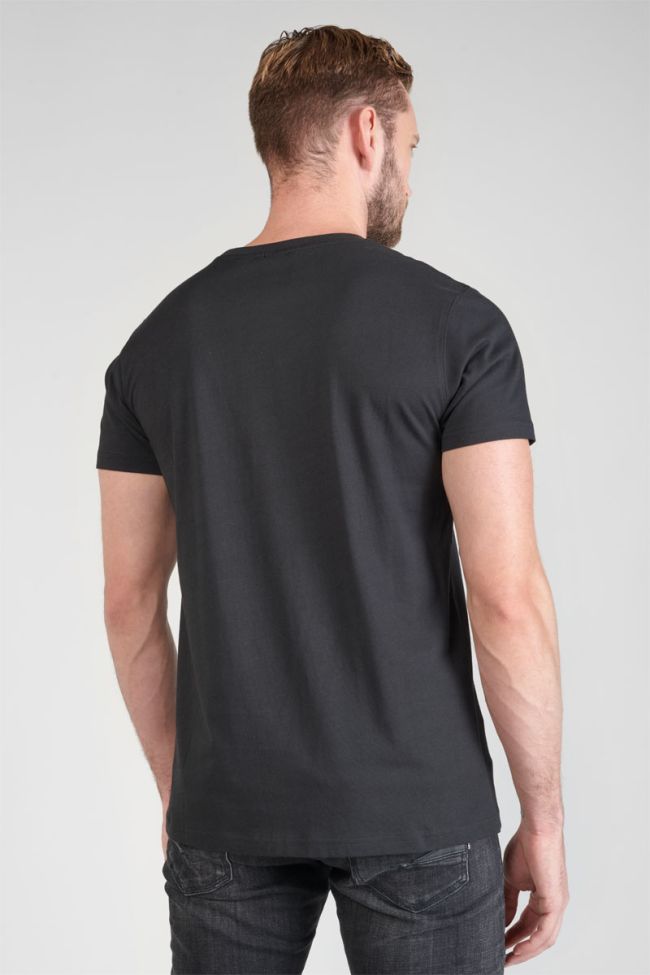 Printed black Velk t-shirt