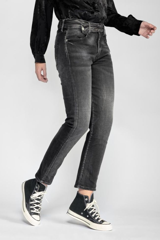 Basic 400/17 mom high waist 7/8th jeans black N°1