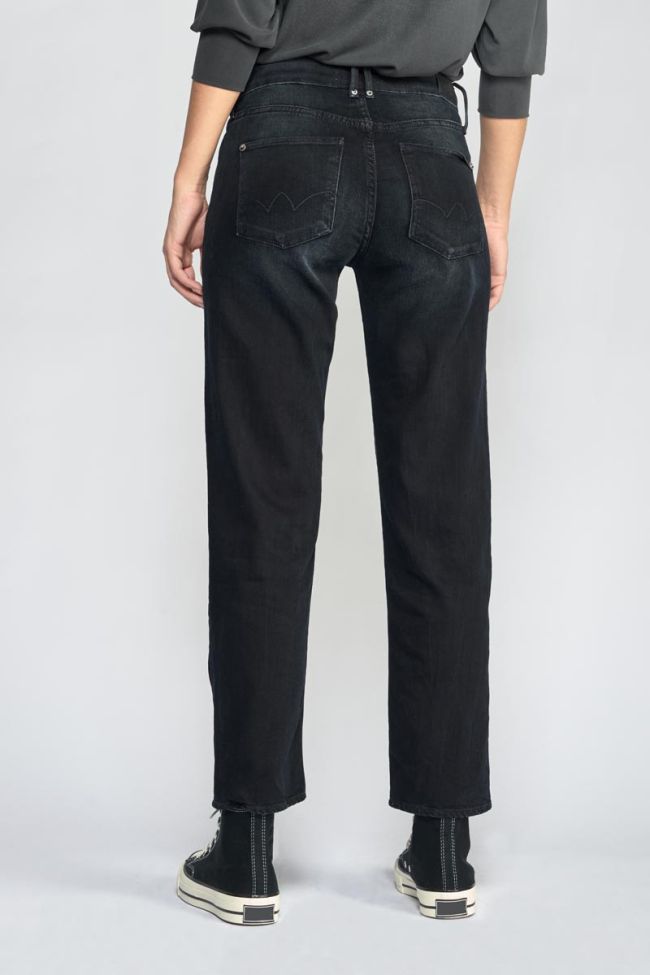 Basic 400/18 mom high waist 7/8th jeans blue-black N°1