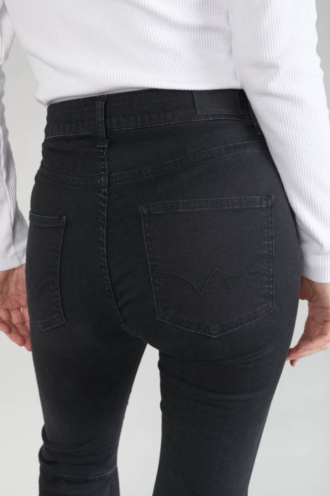 Black high waist flared Alberta jeans No. 0