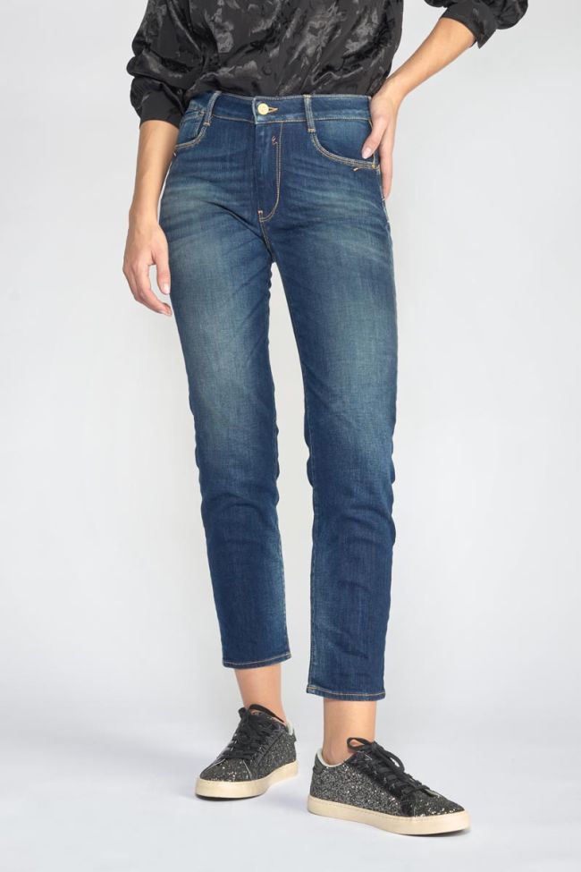 Fuzzy pulp regular high waist 7/8th jeans vintage blue N°2