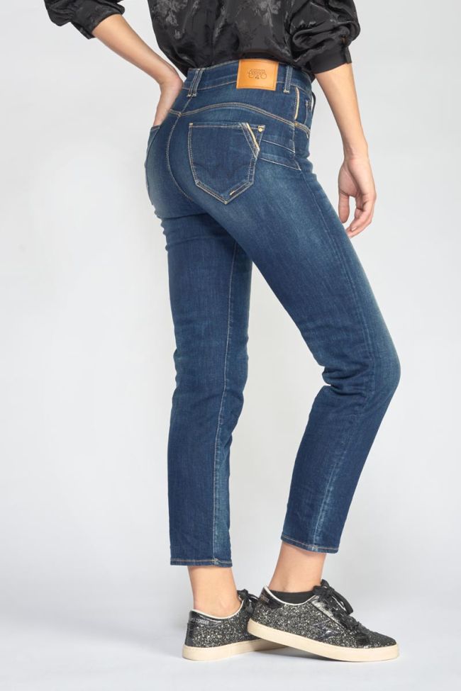 Fuzzy pulp regular taille haute 7/8ème jeans vintage bleu N°2
