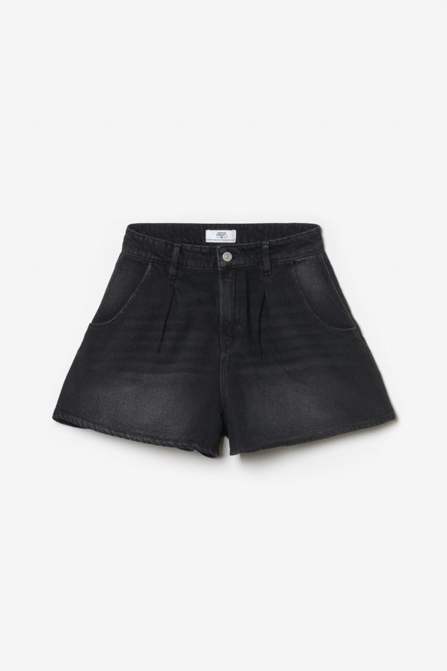 Black denim Lovi shorts
