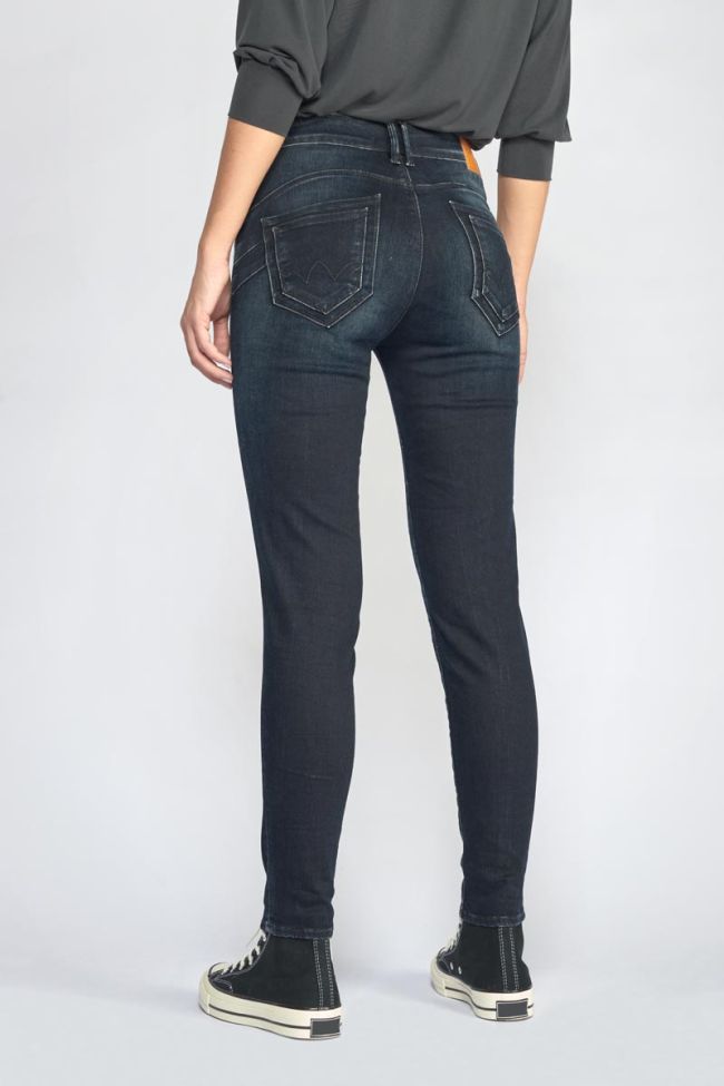 Tazi pulp slim high waist 7/8th jeans blue-black N°1