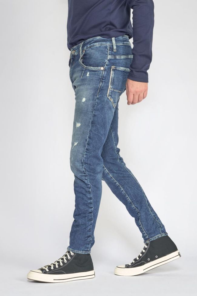 900/3 Jogg tapered jeans destroy blue N°2