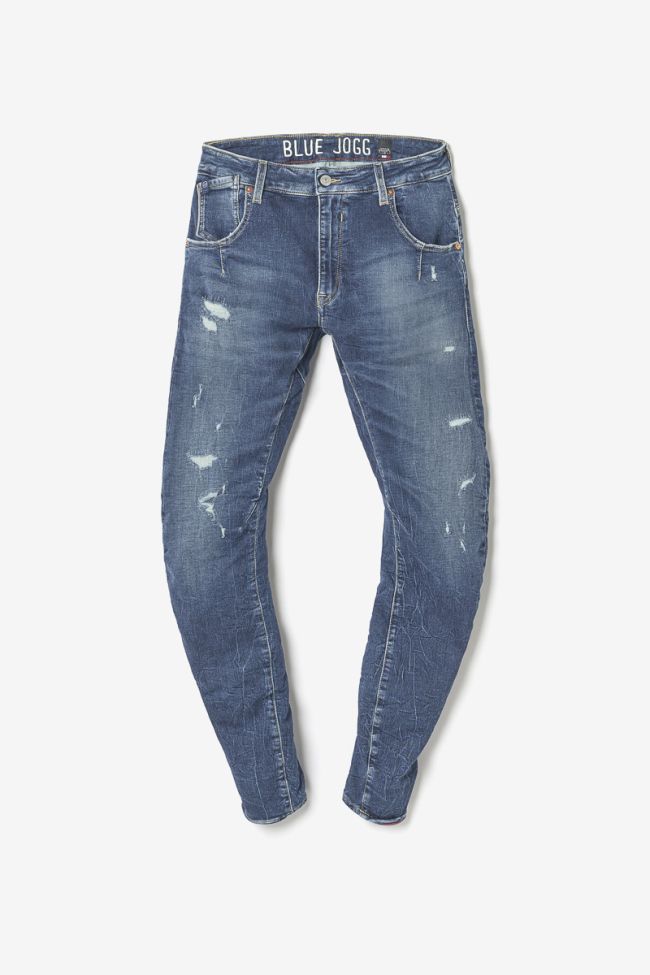 900/3 Jogg tapered jeans destroy blue N°2