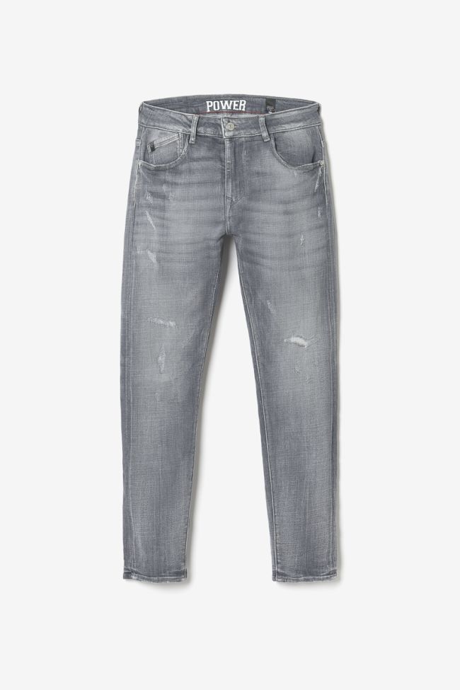 Power skinny 7/8th jeans destroy grey N°3
