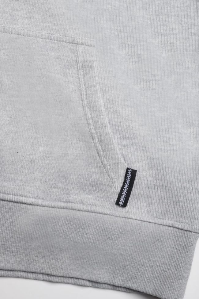 Grey marl Elrosbo hoodie