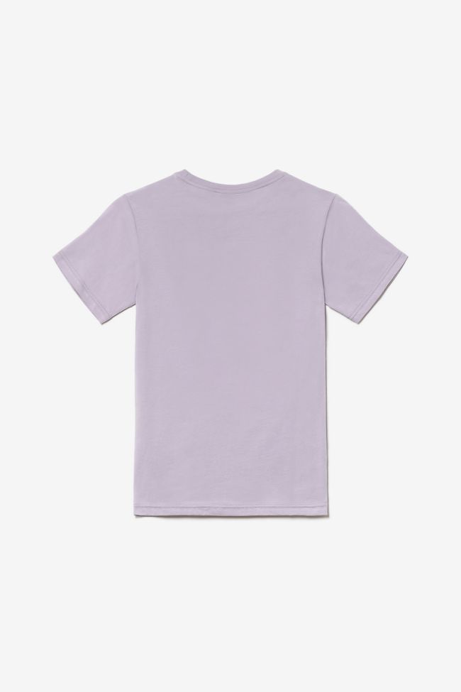 Pastel purple printed Islabo t-shirt