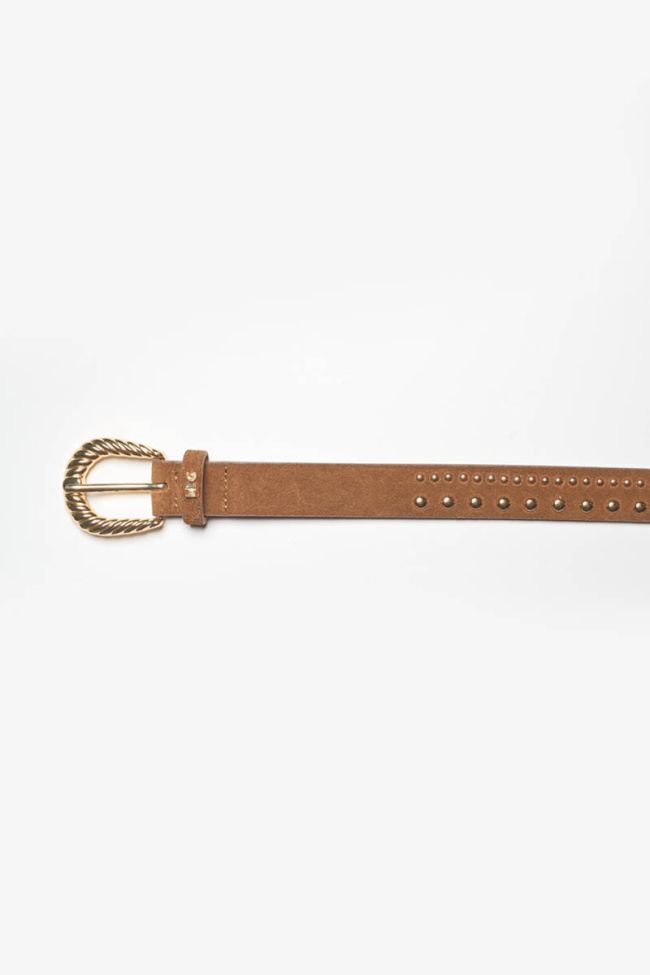 Tan leather Smara belt