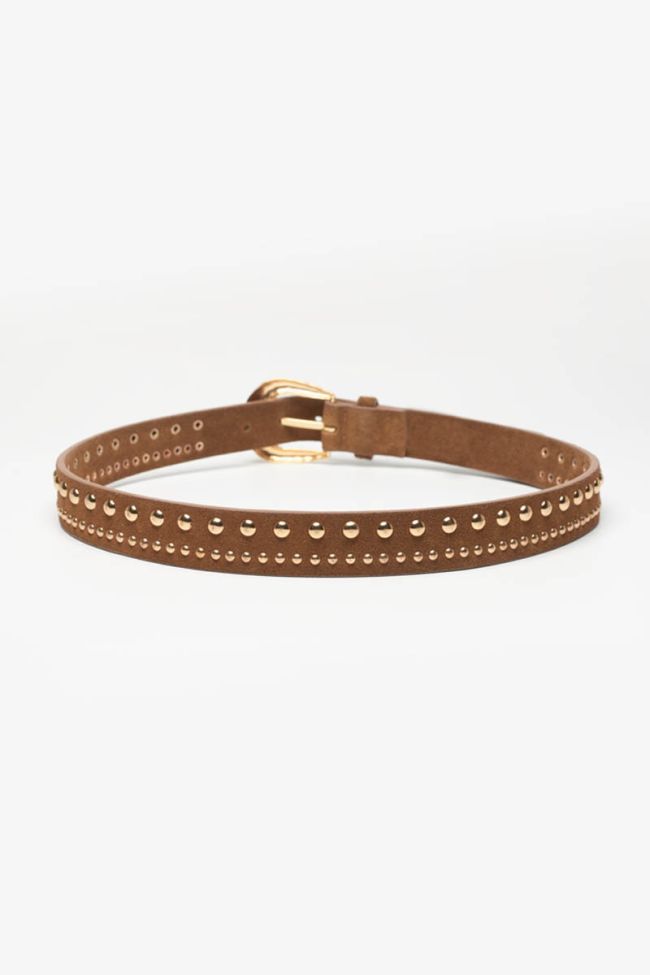 Tan leather Smara belt