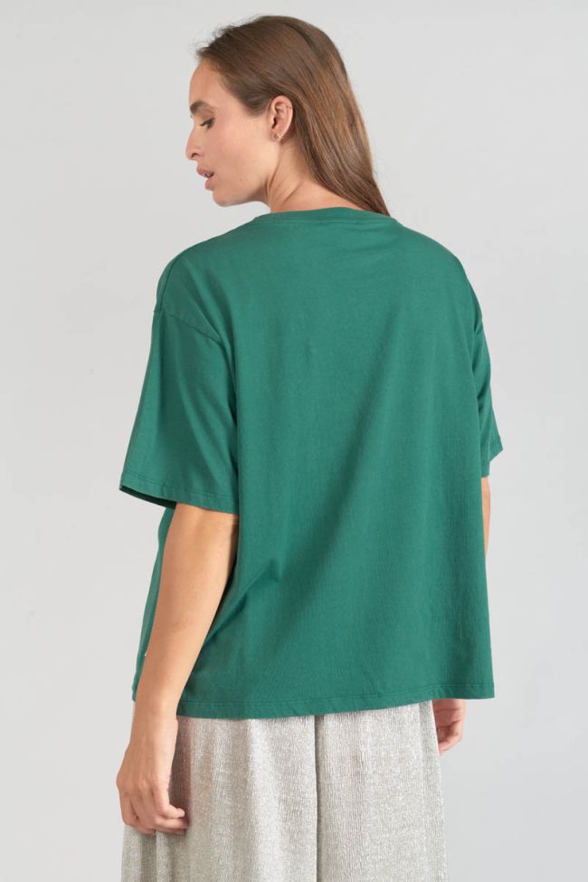 T-shirt Cassio vert sapin